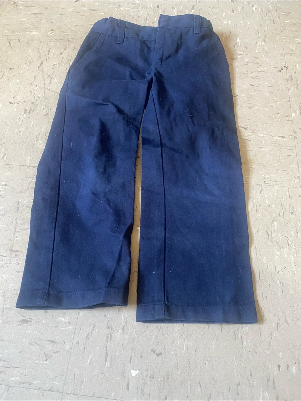French Toast Navy Straight-Leg School Pants